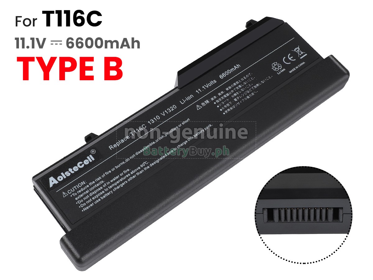 Dell PP36L Replacement Battery