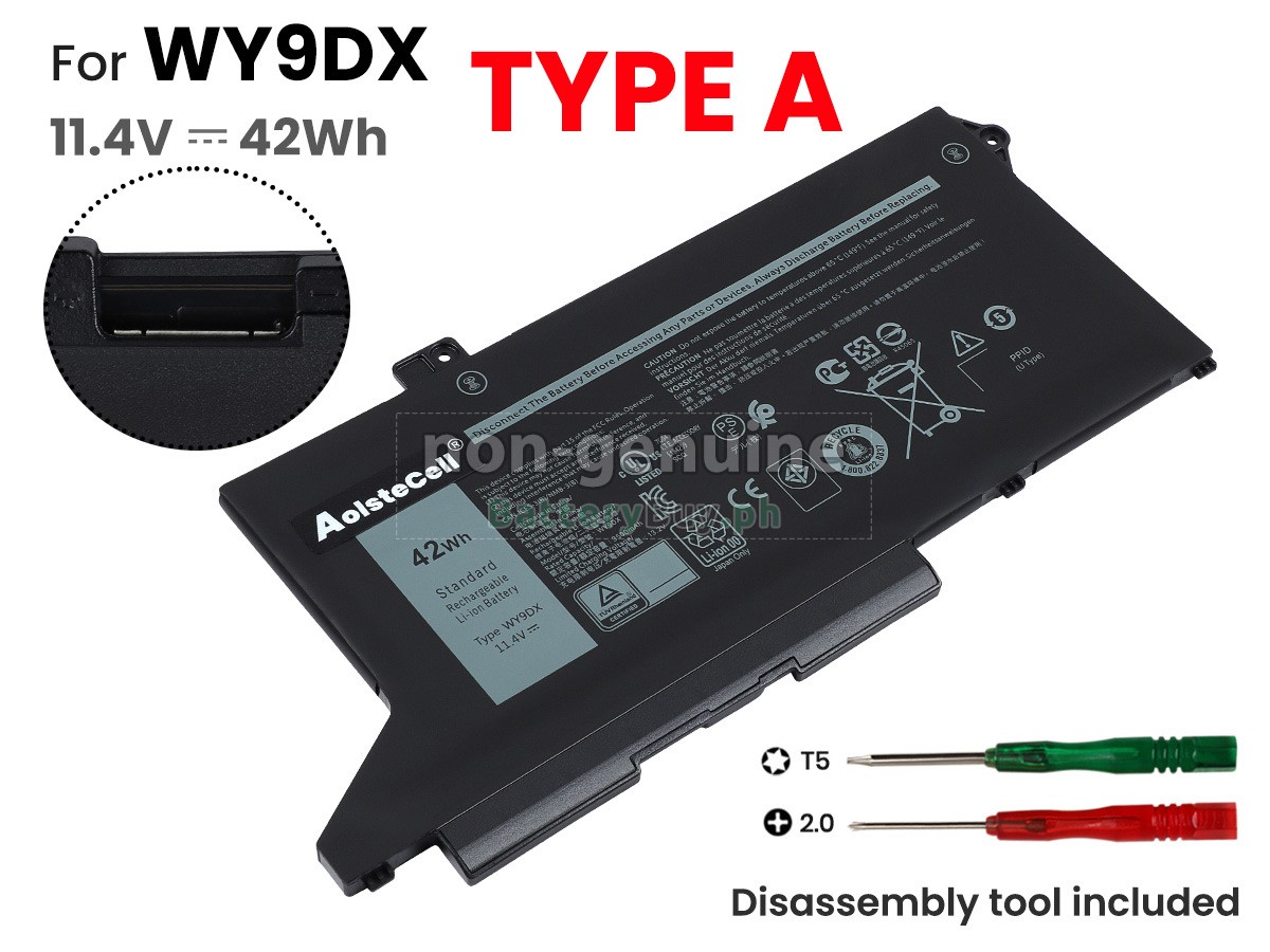 Dell WY9DX Replacement Battery