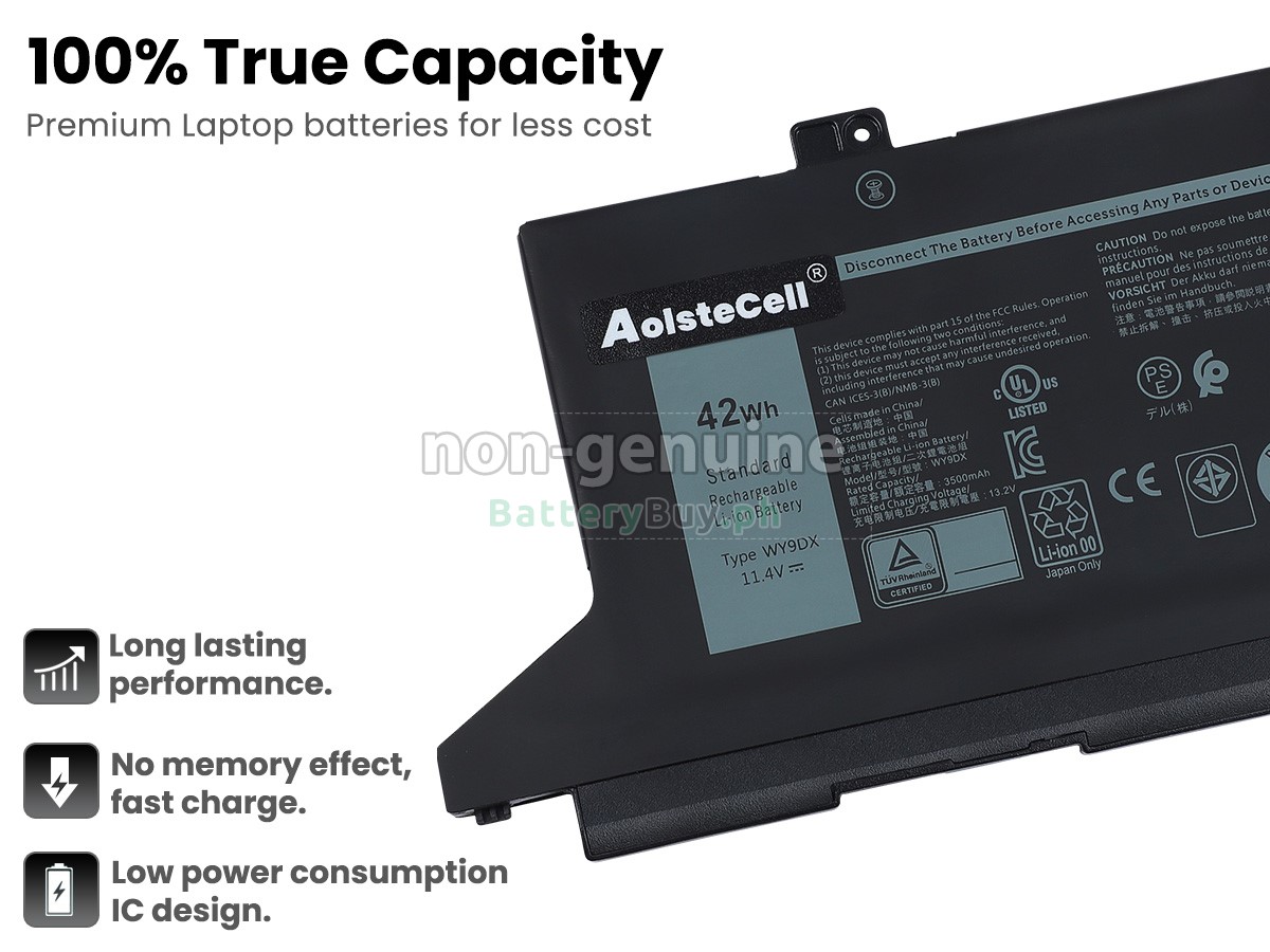Dell WY9DX Replacement Battery