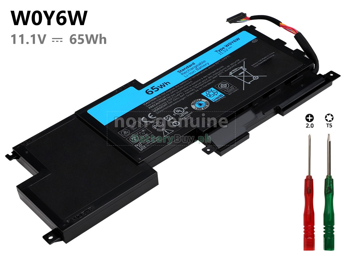 Dell WOY6W Replacement Battery