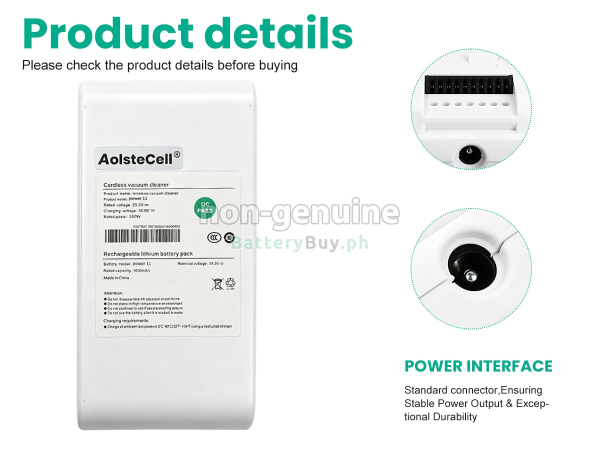 Dreame POWER 11 Replacement Battery
