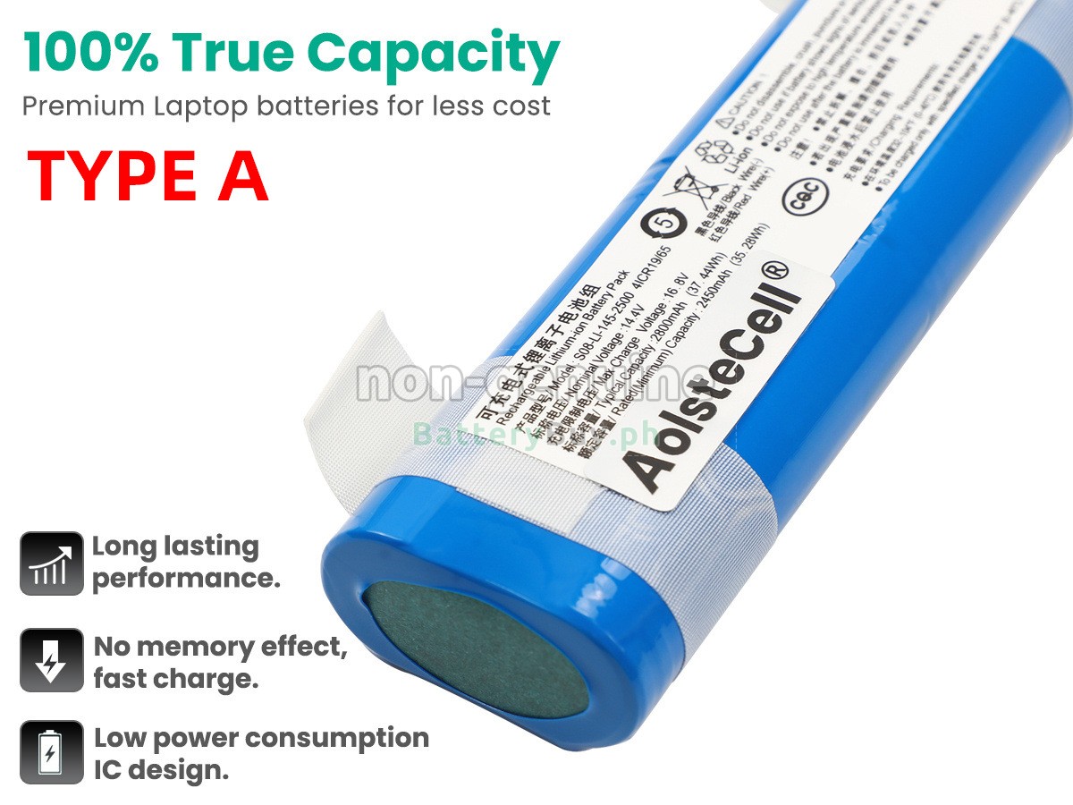 Ecovacs S08-LI-145-2500 Replacement Battery