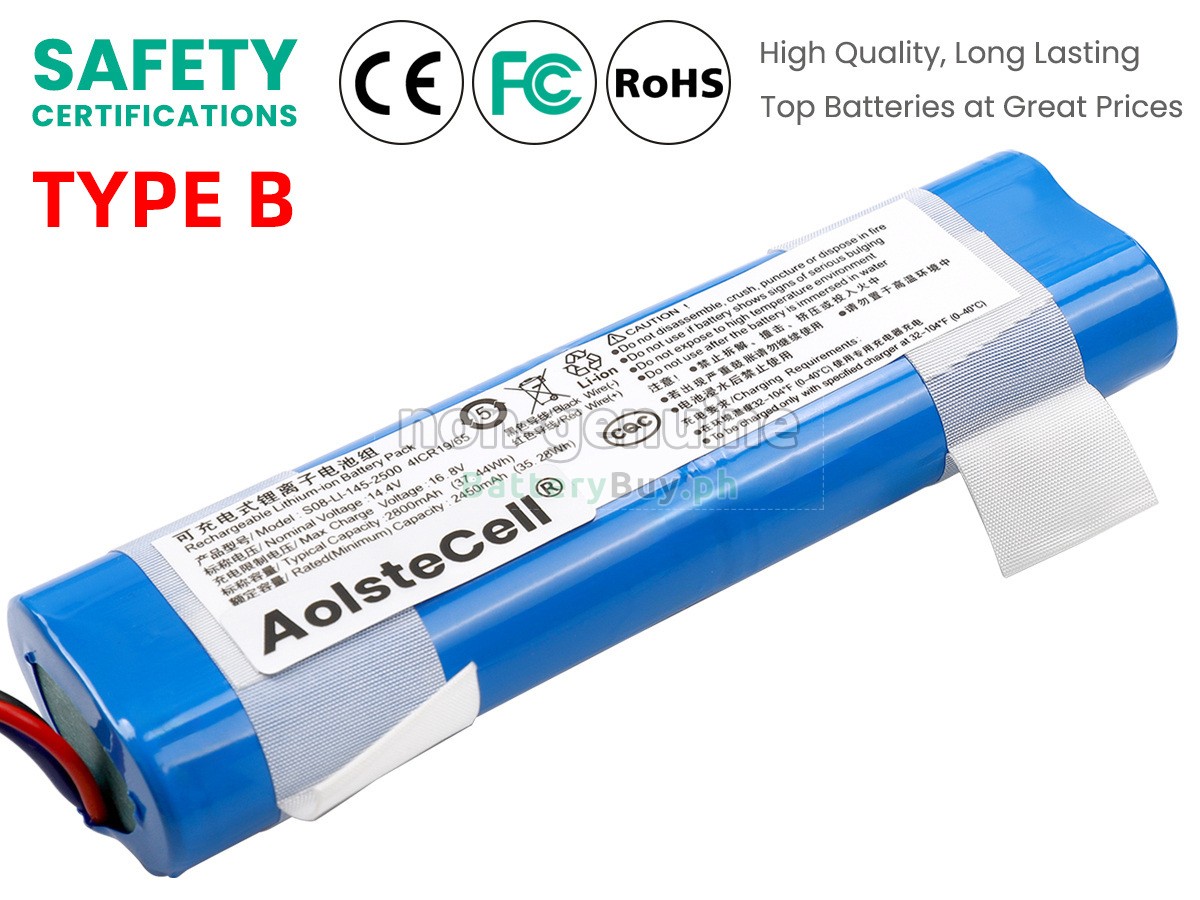 Ecovacs S08-LI-145-2500 Replacement Battery