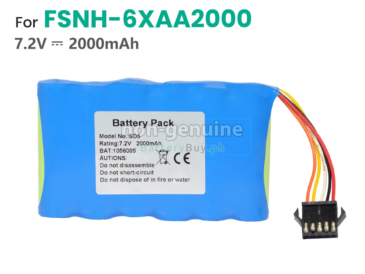 EDAN FSNH-6XAA2000 Replacement Battery
