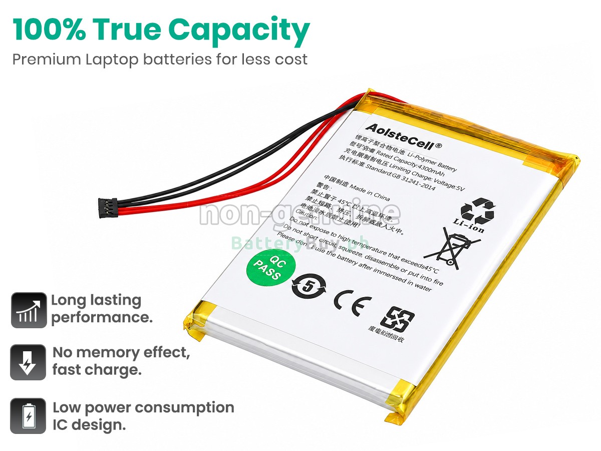 Fiio X7 Replacement Battery