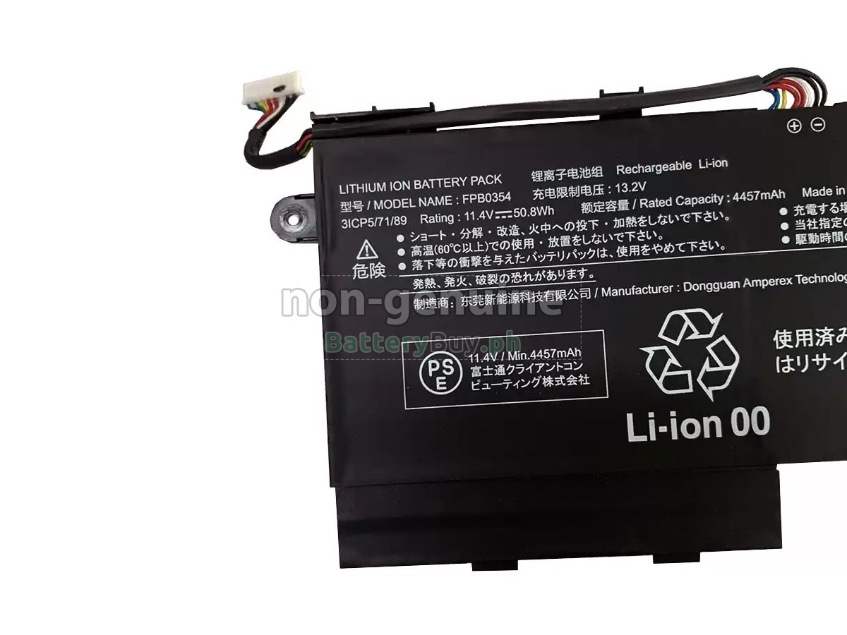 Fujitsu FPB0354 Replacement Battery