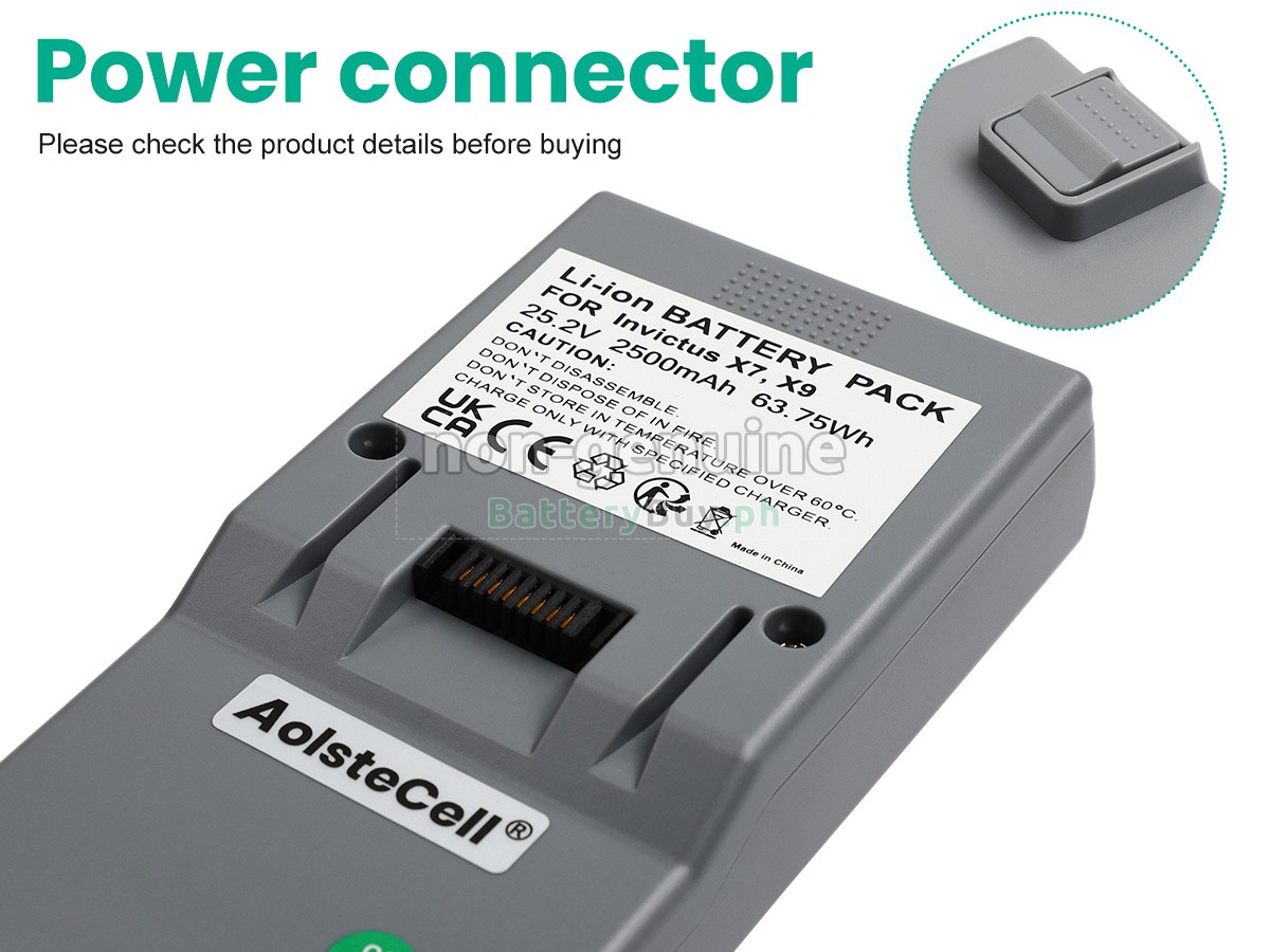 Genius INVICTUS X7 Replacement Battery