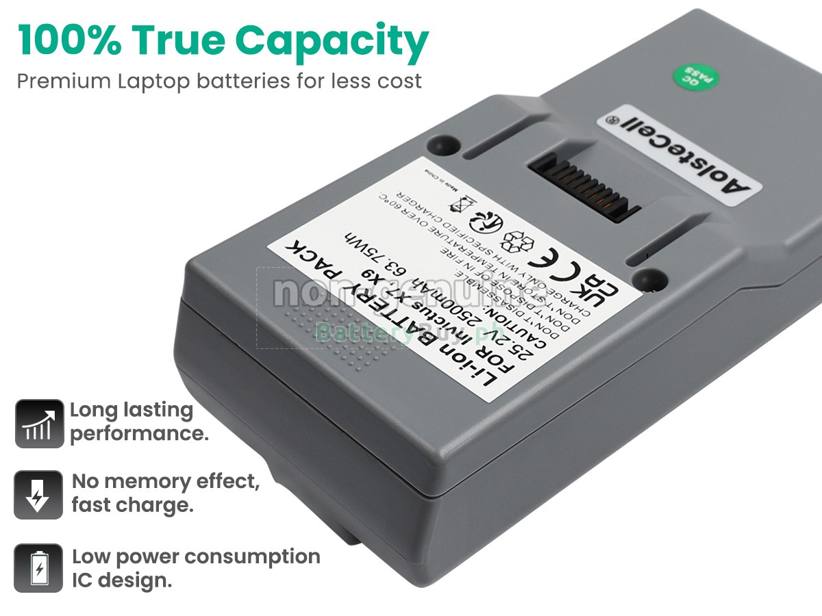 Genius INVICTUS X7 Replacement Battery