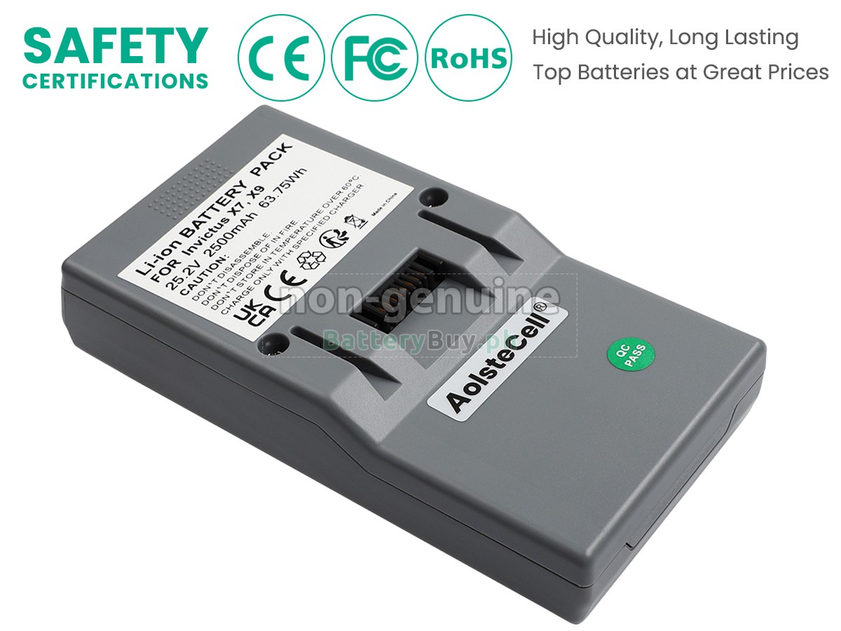 Genius INVICTUS X7 Replacement Battery