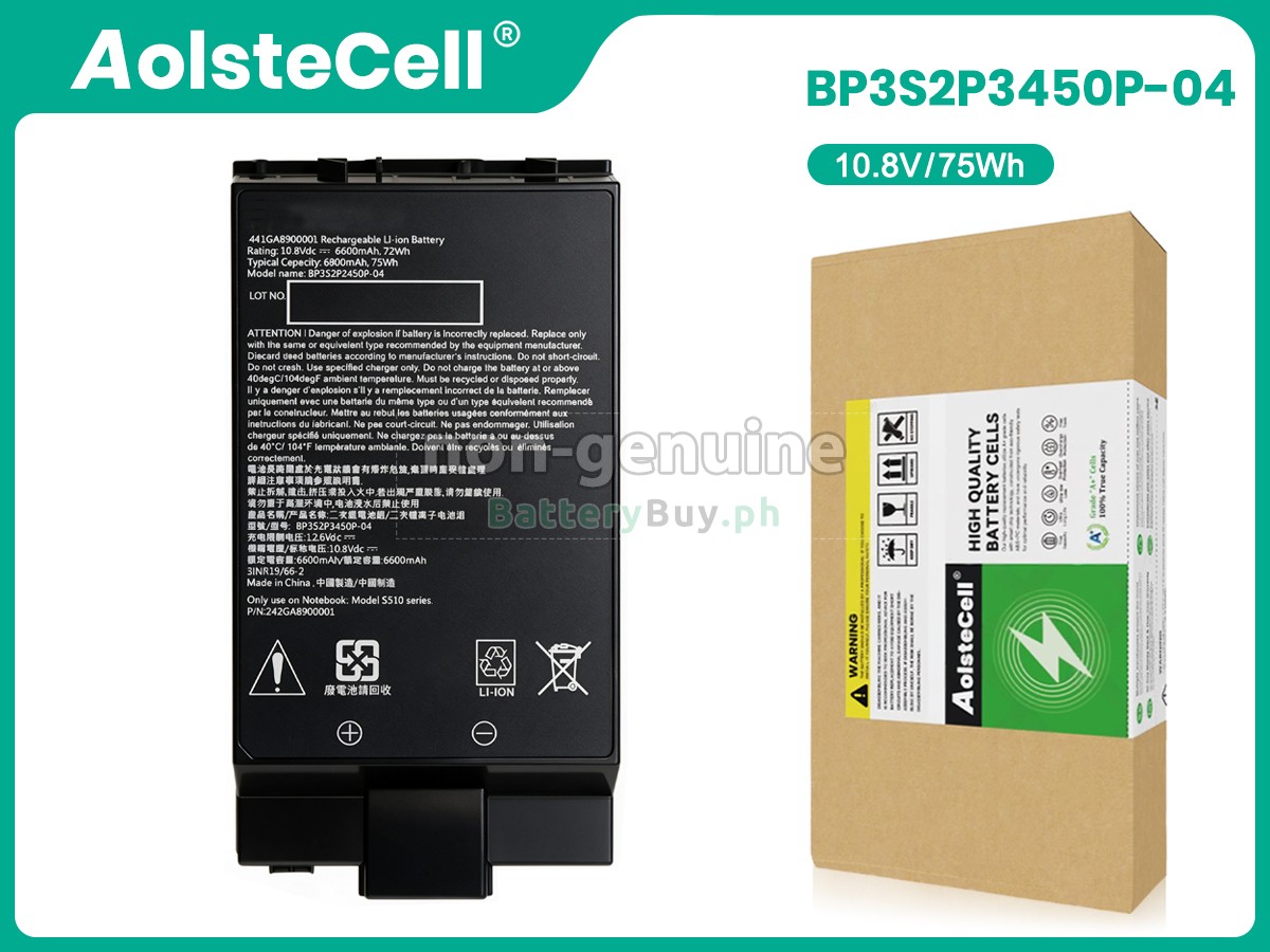 Getac S510 Replacement Battery