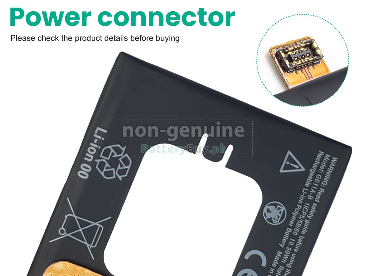 Google BG2W Replacement Battery