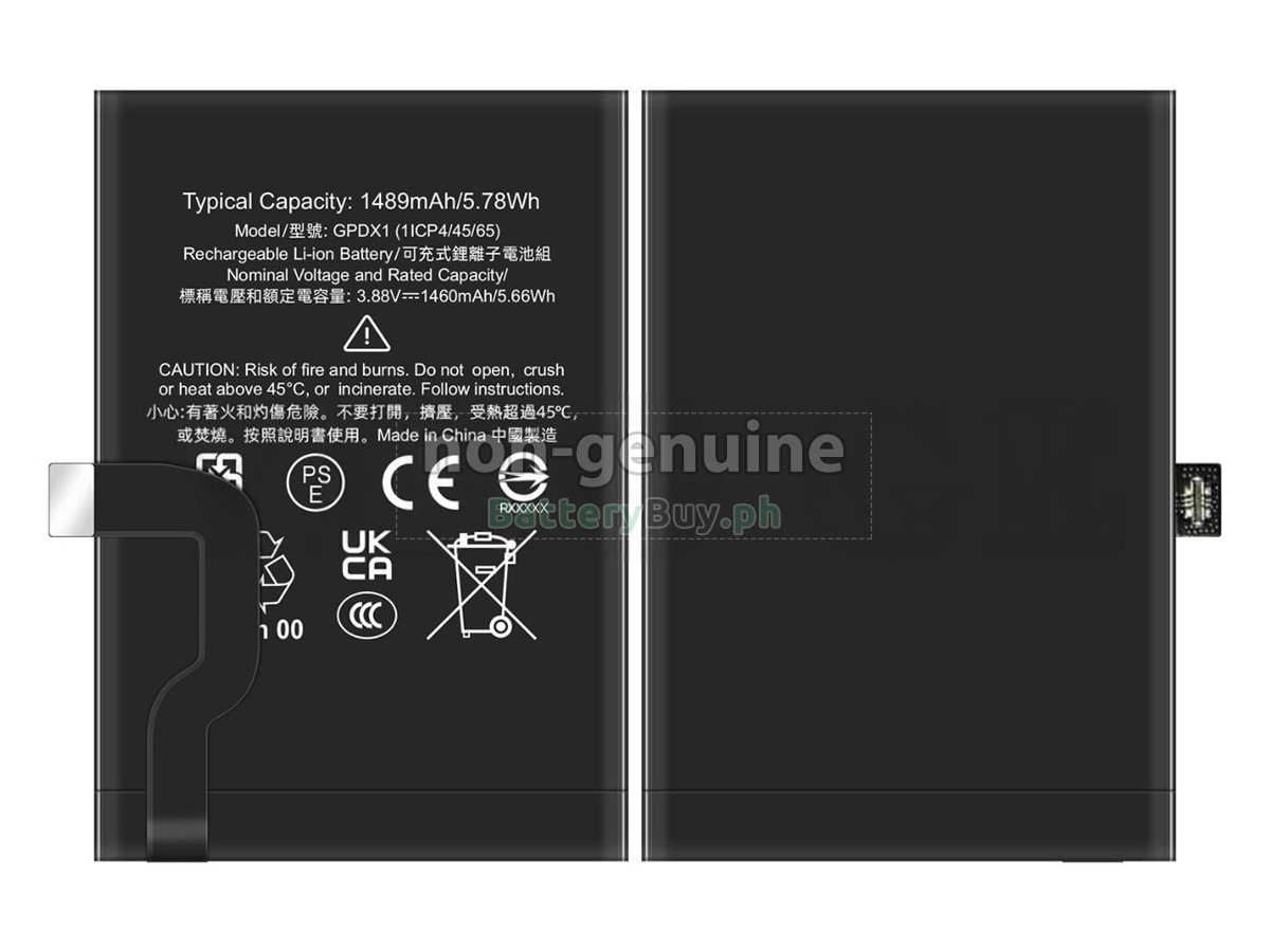 Google PIXEL FOLD Replacement Battery