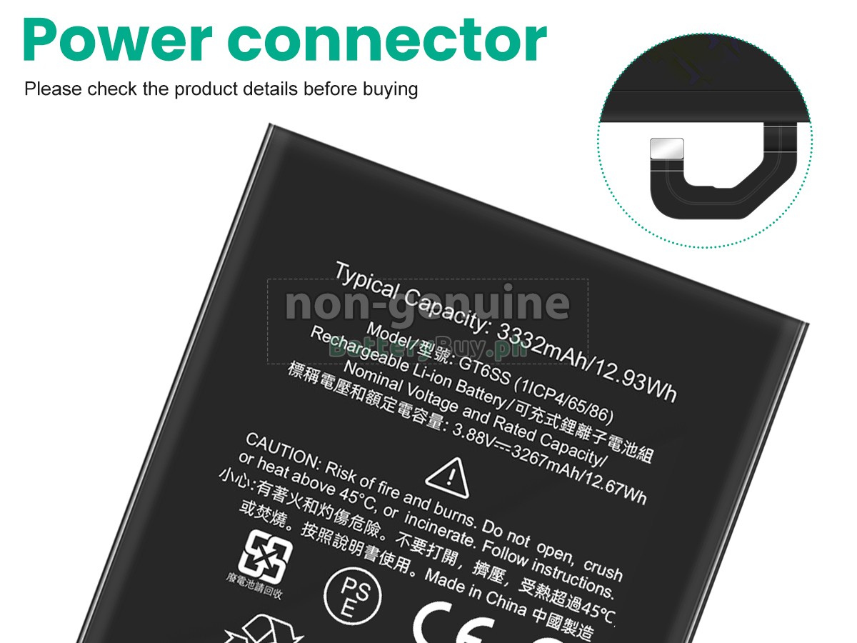 Google PIXEL FOLD Replacement Battery