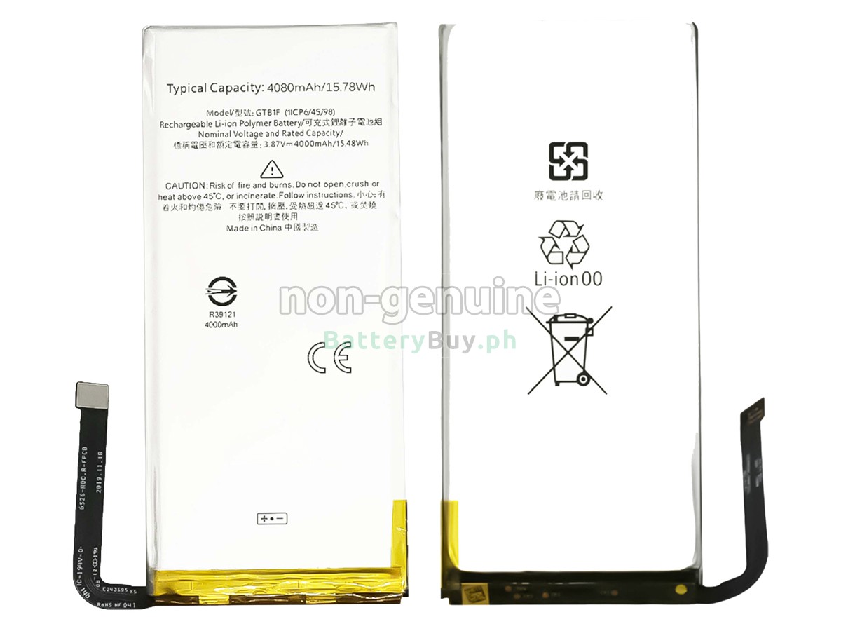 Google PIXEL 5 Replacement Battery