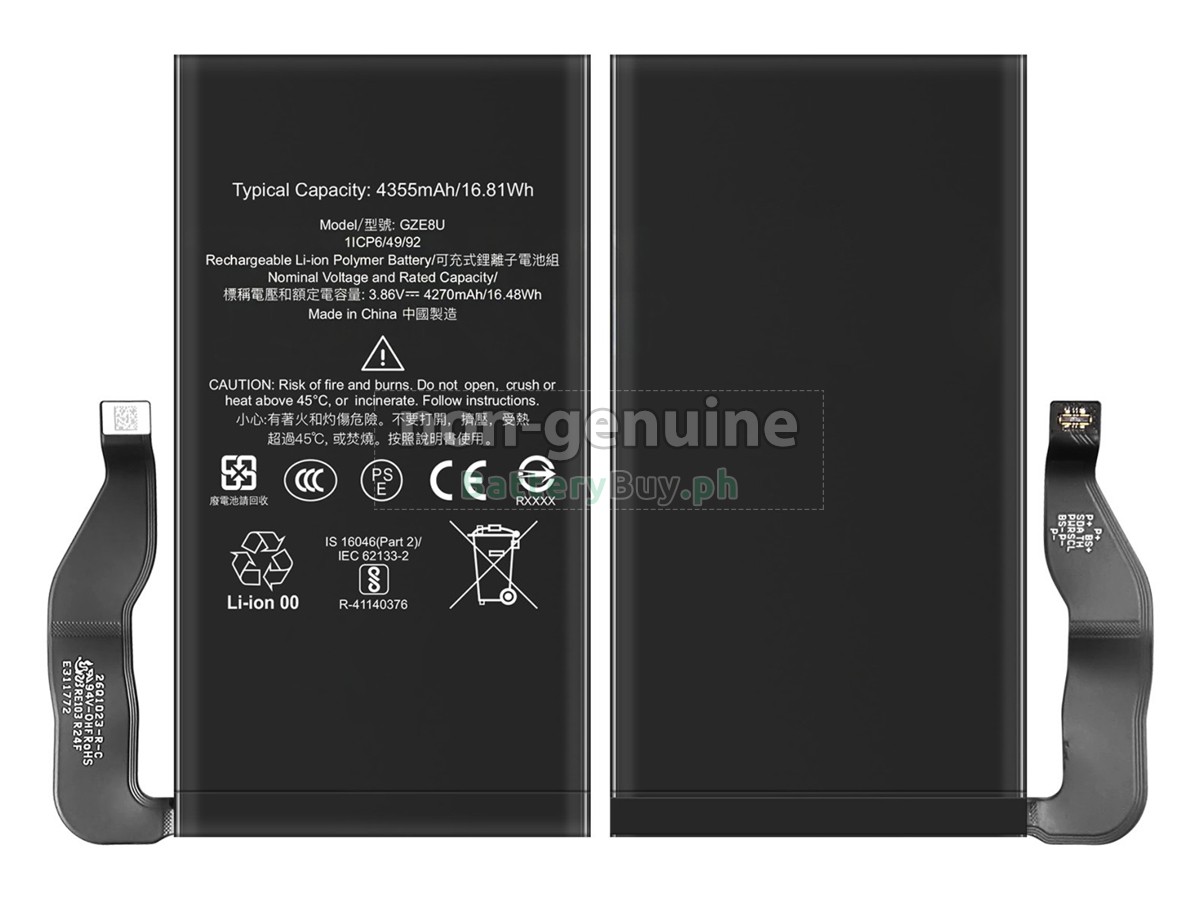 Google PIXEL 7 Replacement Battery