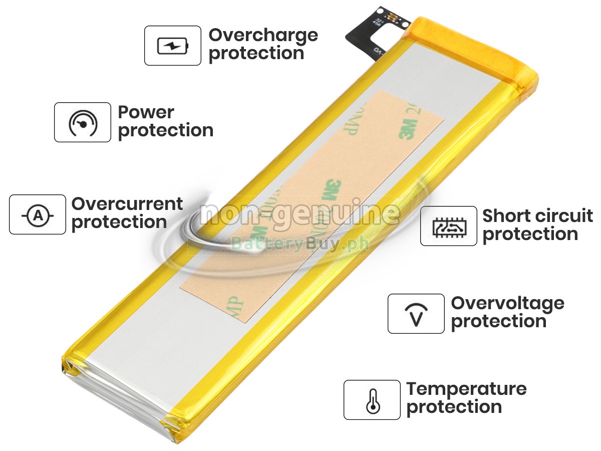 GPD 6438132-2S Replacement Battery