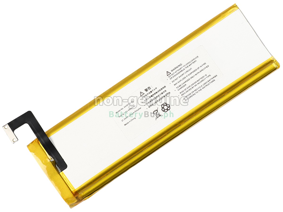 GPD 6438132-2S Replacement Battery