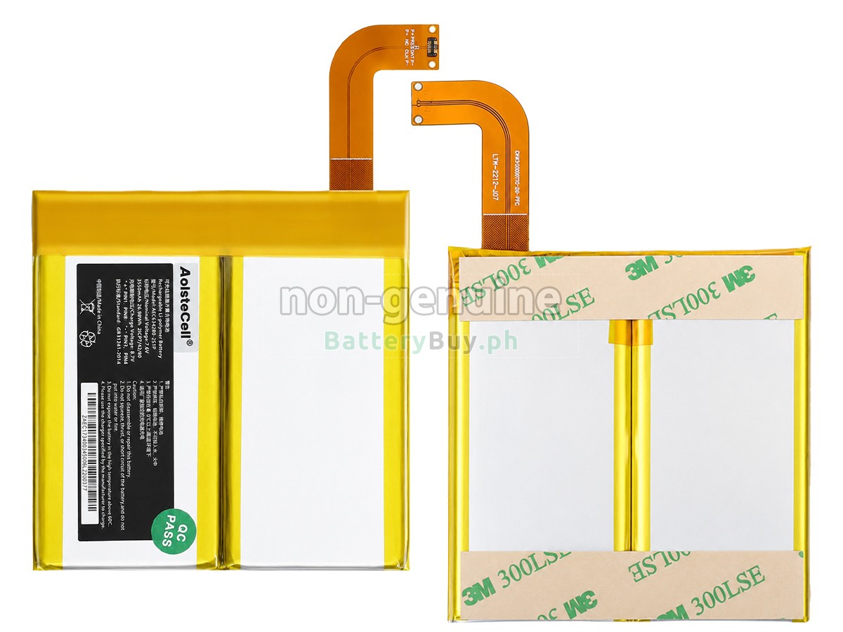 GPD AEC634280-2S1P(2ICP/42/807) Replacement Battery