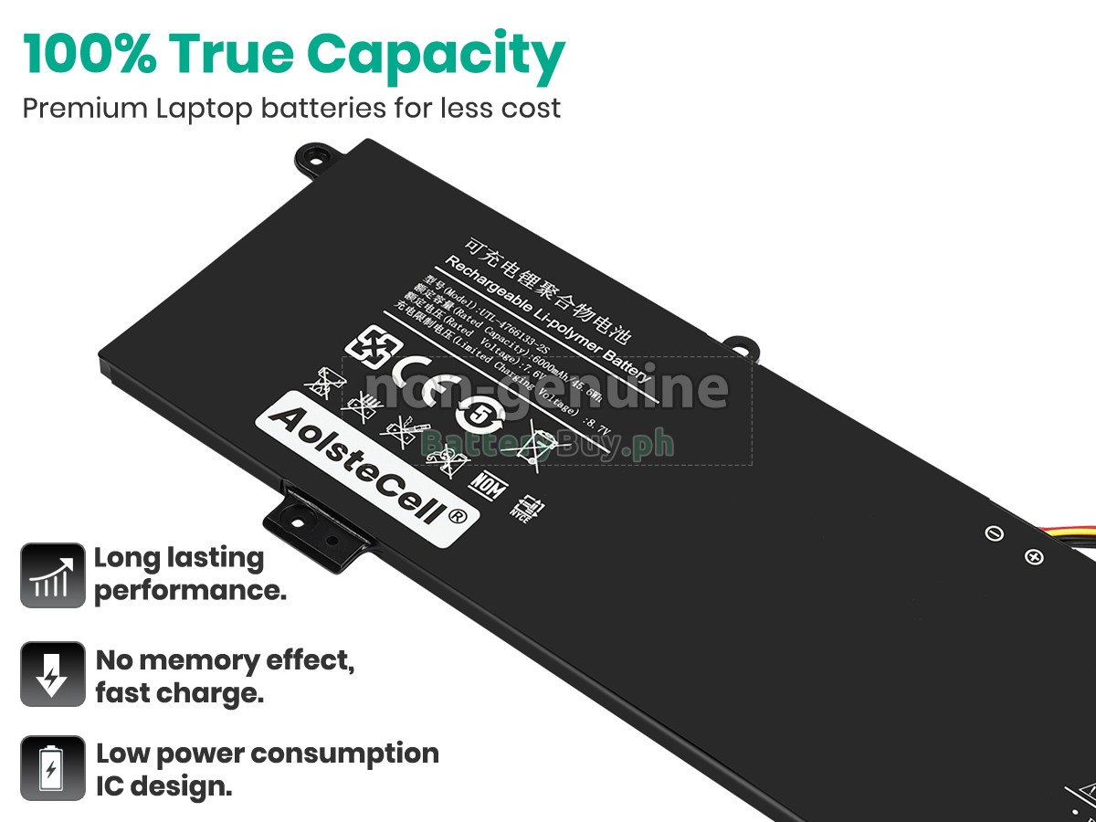Great Wall UTL-4766133-2S Replacement Battery