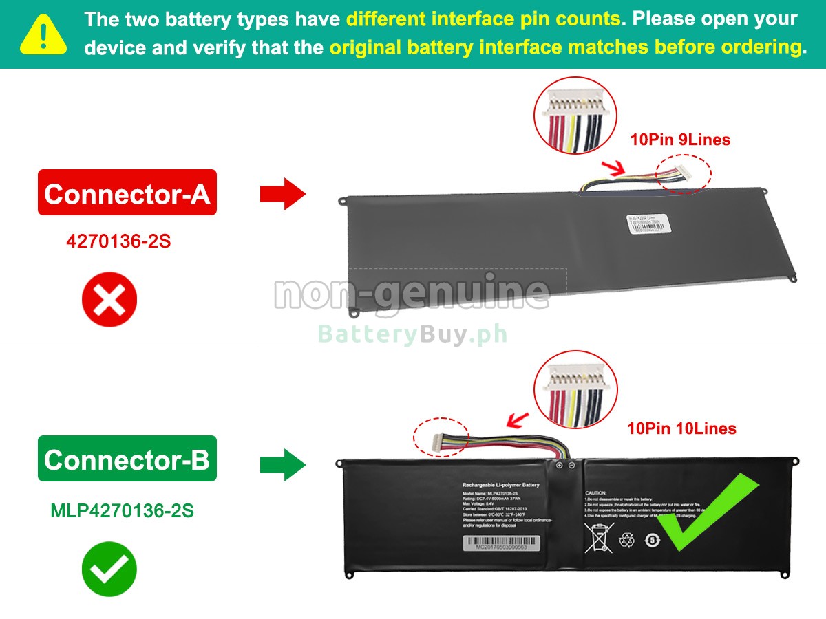 Haier MLP4270136-2S Replacement Battery