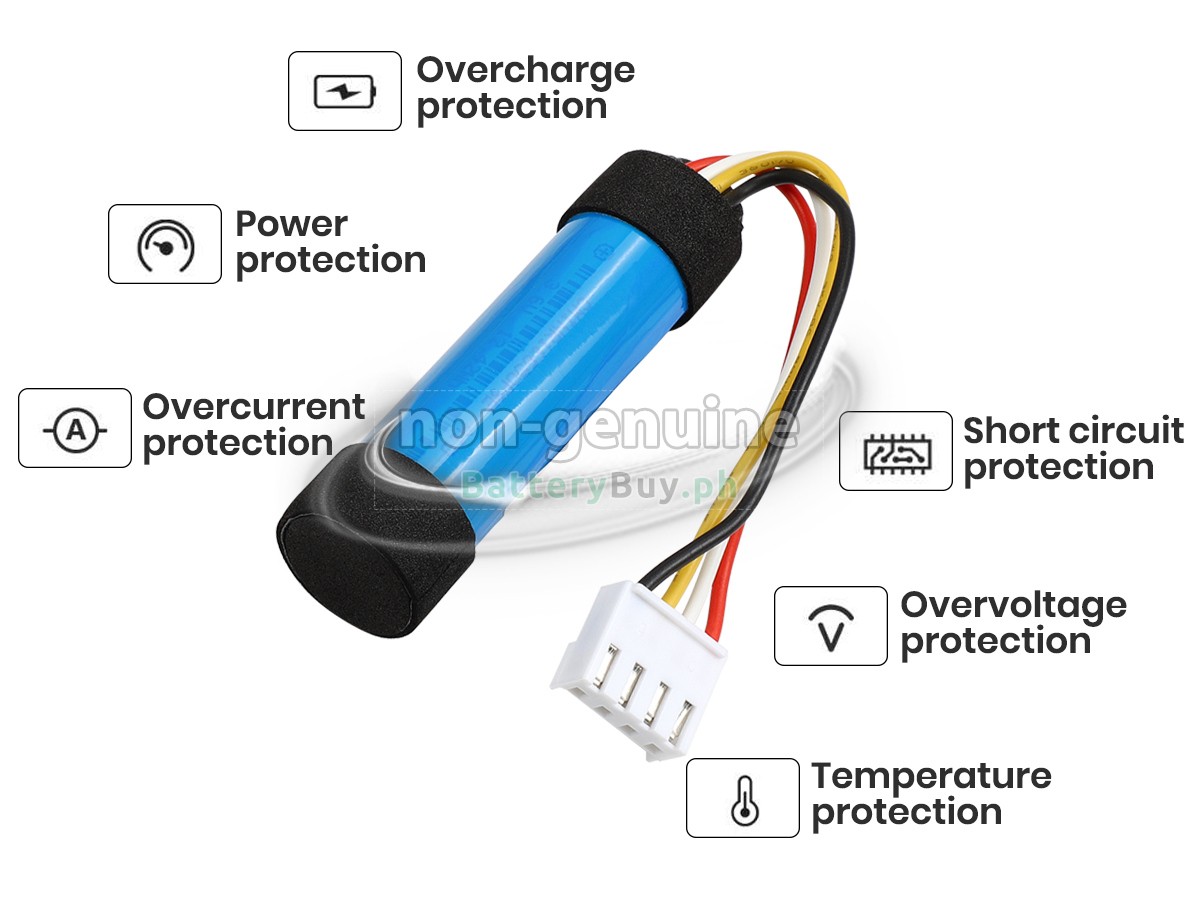 Harman Kardon HKOS6BLKSG Replacement Battery