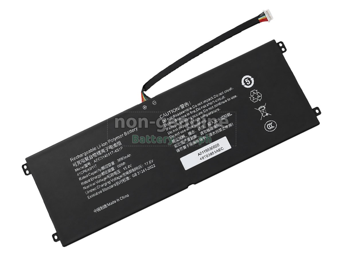 Hasee A4 Replacement Battery