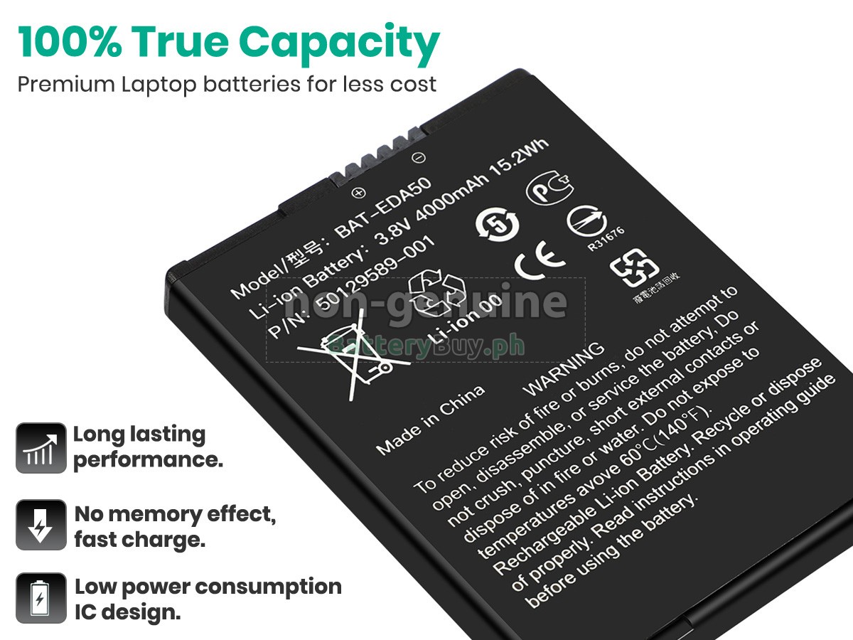 Honeywell EDA50HC Replacement Battery