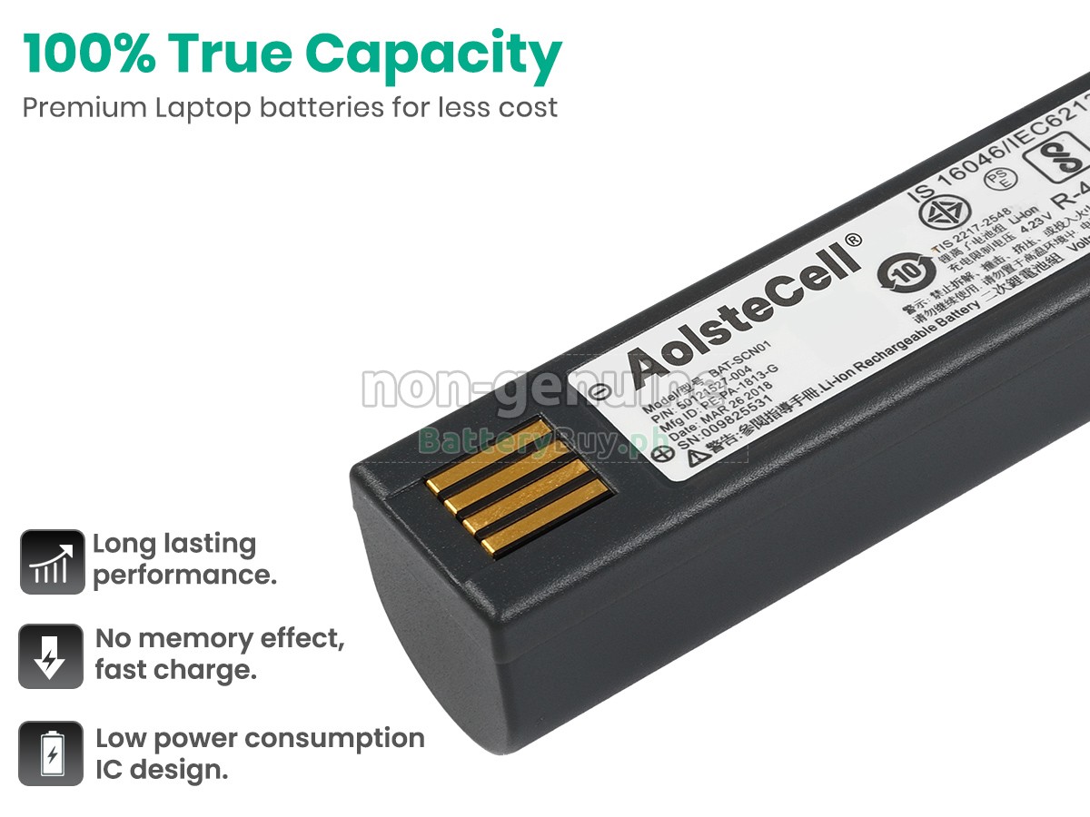Honeywell 50121527-002 Replacement Battery