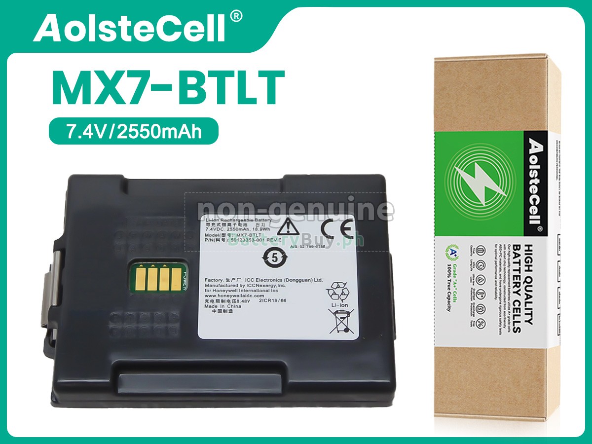Honeywell MX7-BTLT Replacement Battery