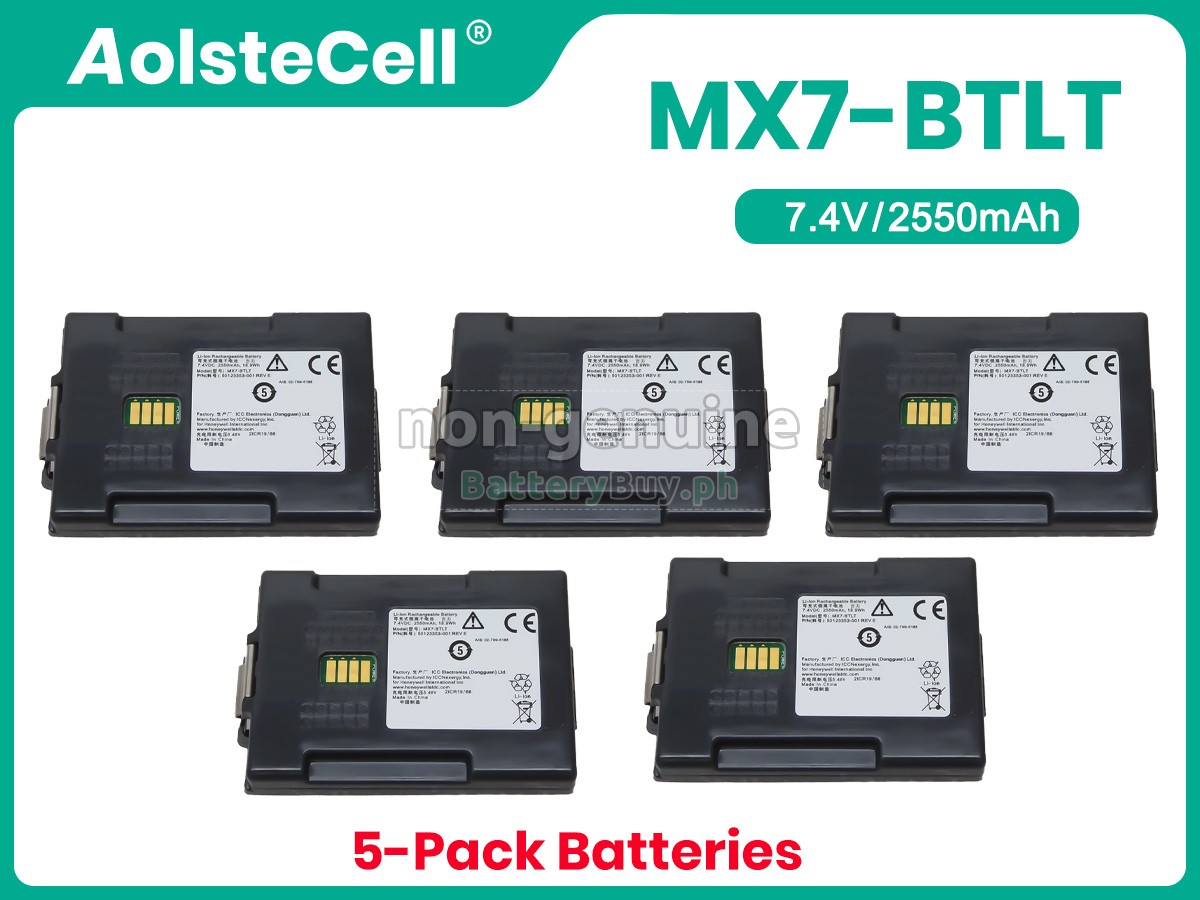 Honeywell MX7-BTLT Replacement Battery