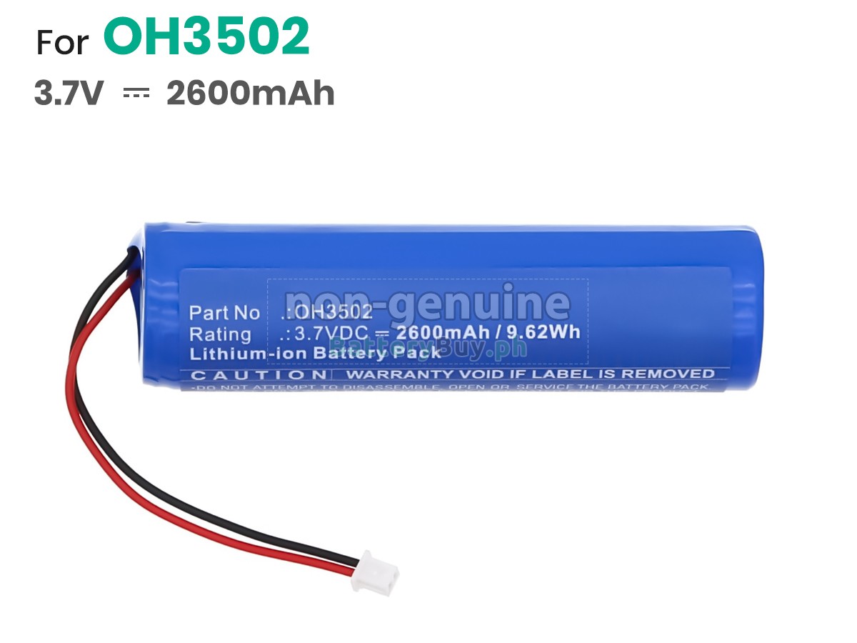 Honeywell OH3502 1D Replacement Battery