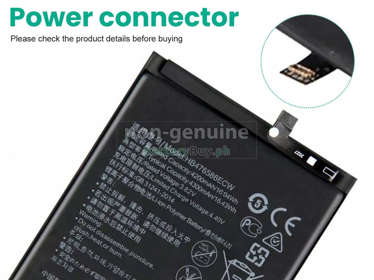Honor X10 5G TEL-AN00 Replacement Battery