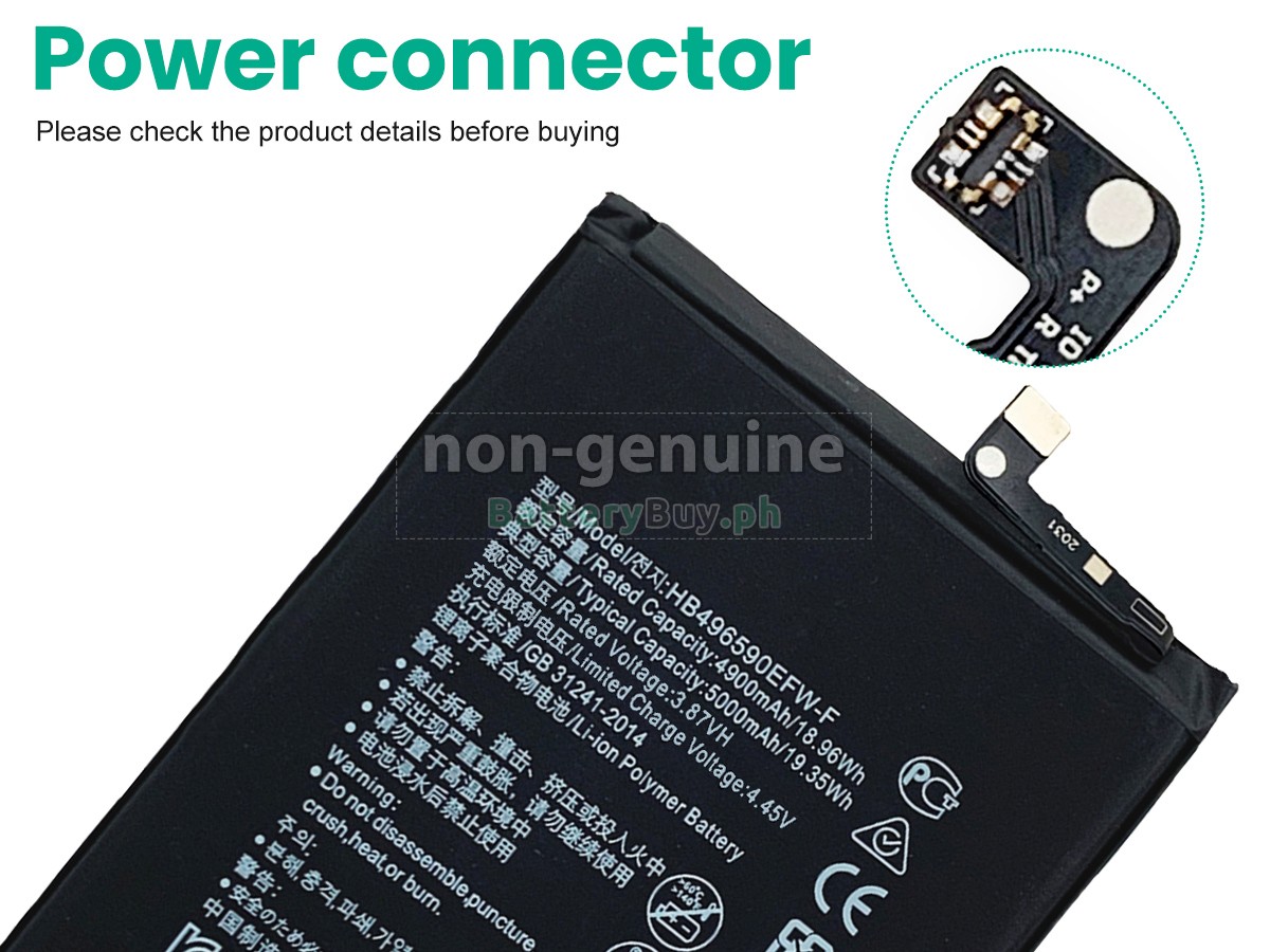 Honor X7 Replacement Battery