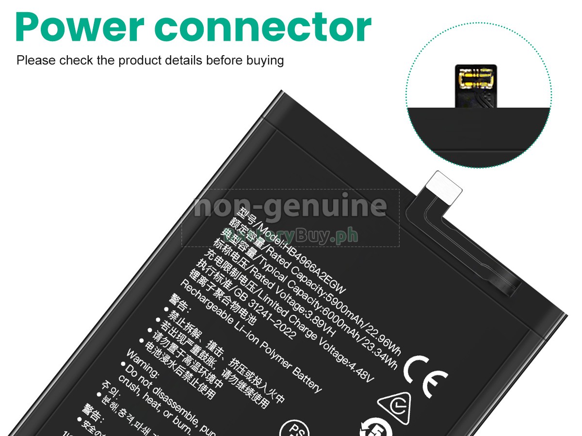 Honor PLAY 50 PLUS Replacement Battery