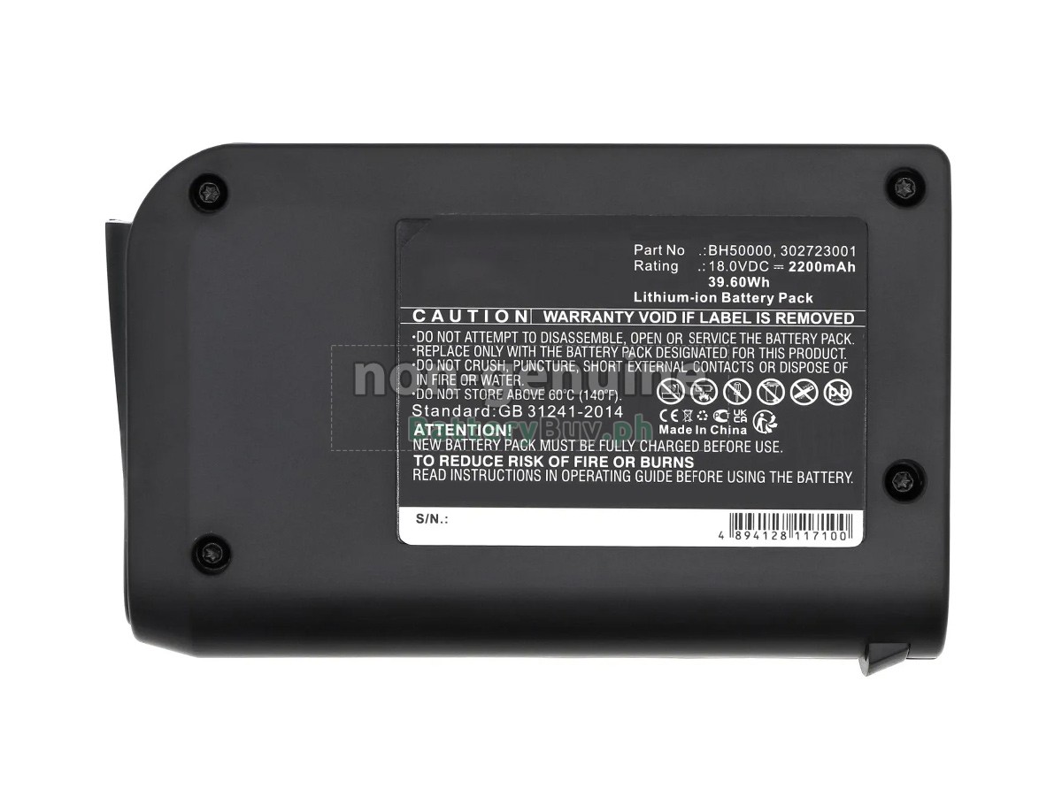 Hoover BH50000 Replacement Battery