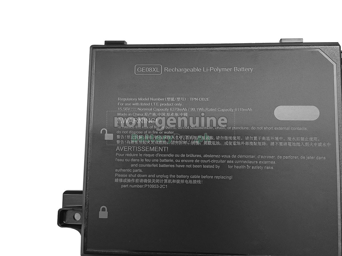 HP GE08099XL Replacement Battery