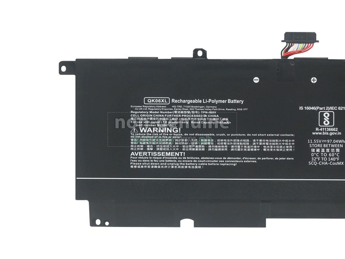 HP Omen 16-U0795NG (87C77EA) Replacement Battery