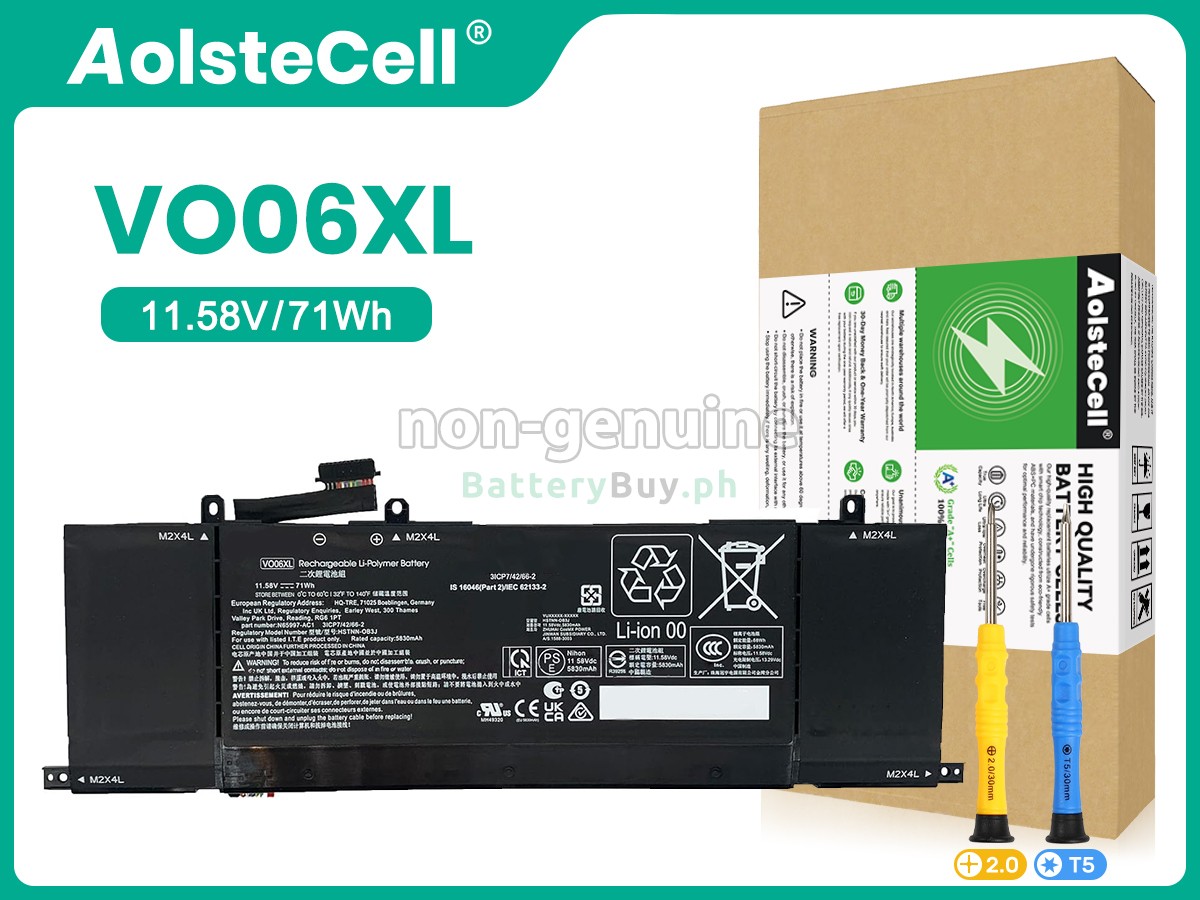 HP Omen TRANSCEND 14-FB1719NZ Replacement Battery