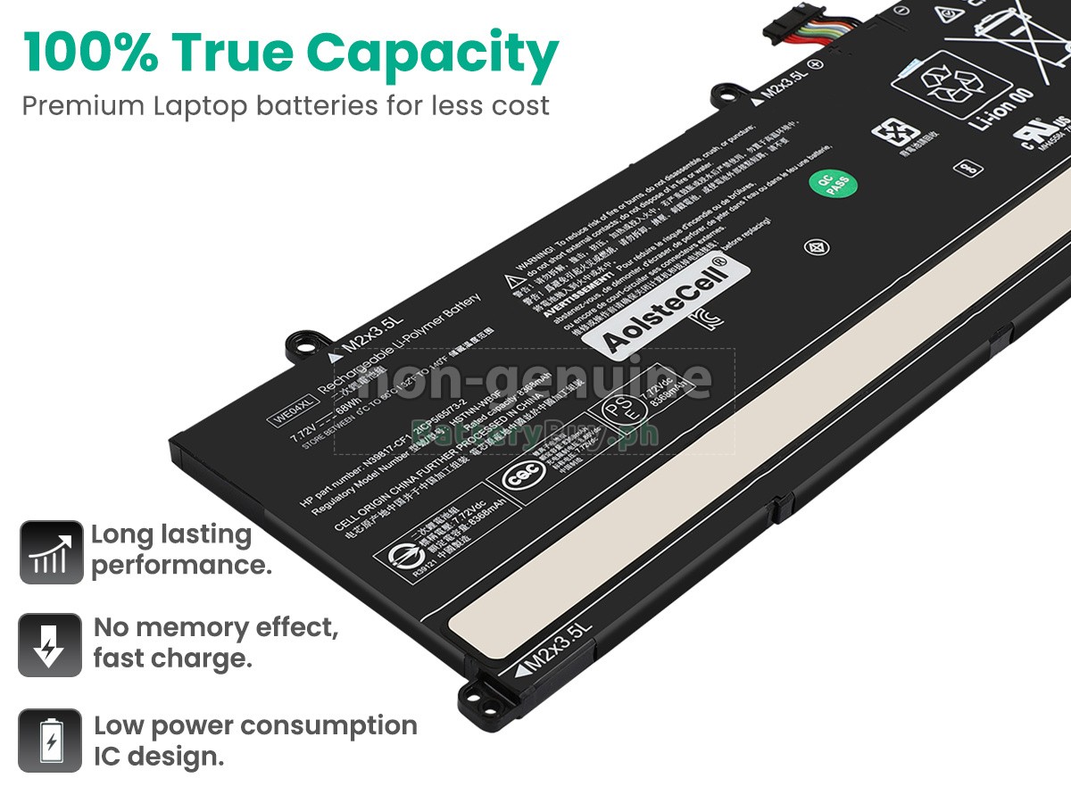 HP P05286-001 Replacement Battery