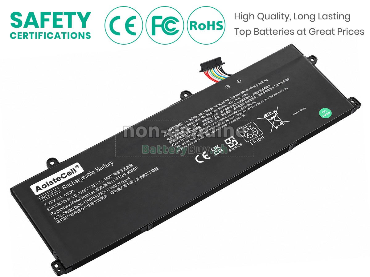 HP Pavilion Plus 14-EW1010NL Replacement Battery