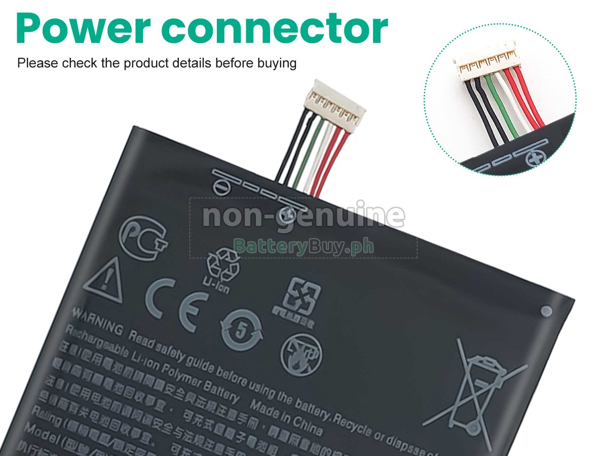 HTC ONE A9 LTE Replacement Battery