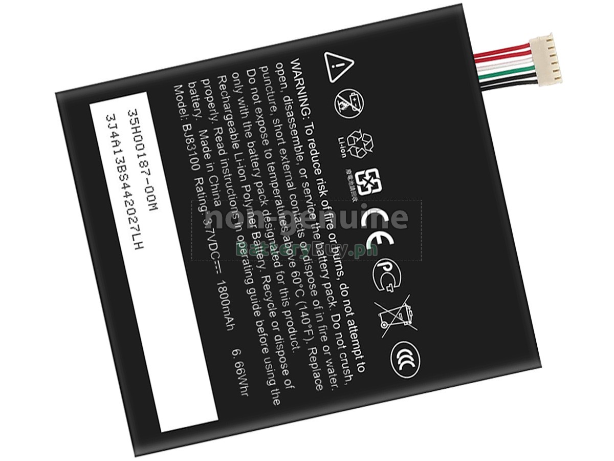 HTC BJ83100 Replacement Battery