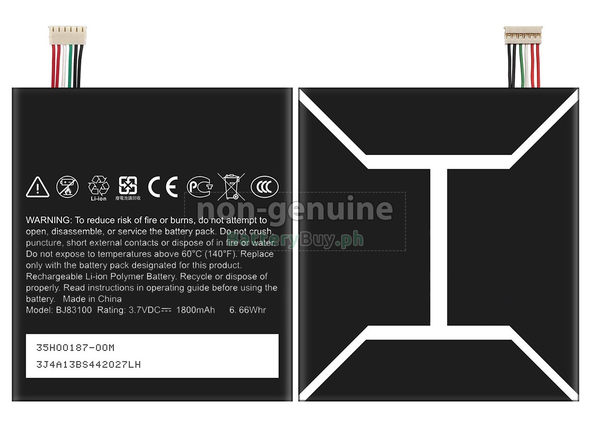 HTC BJ83100 Replacement Battery