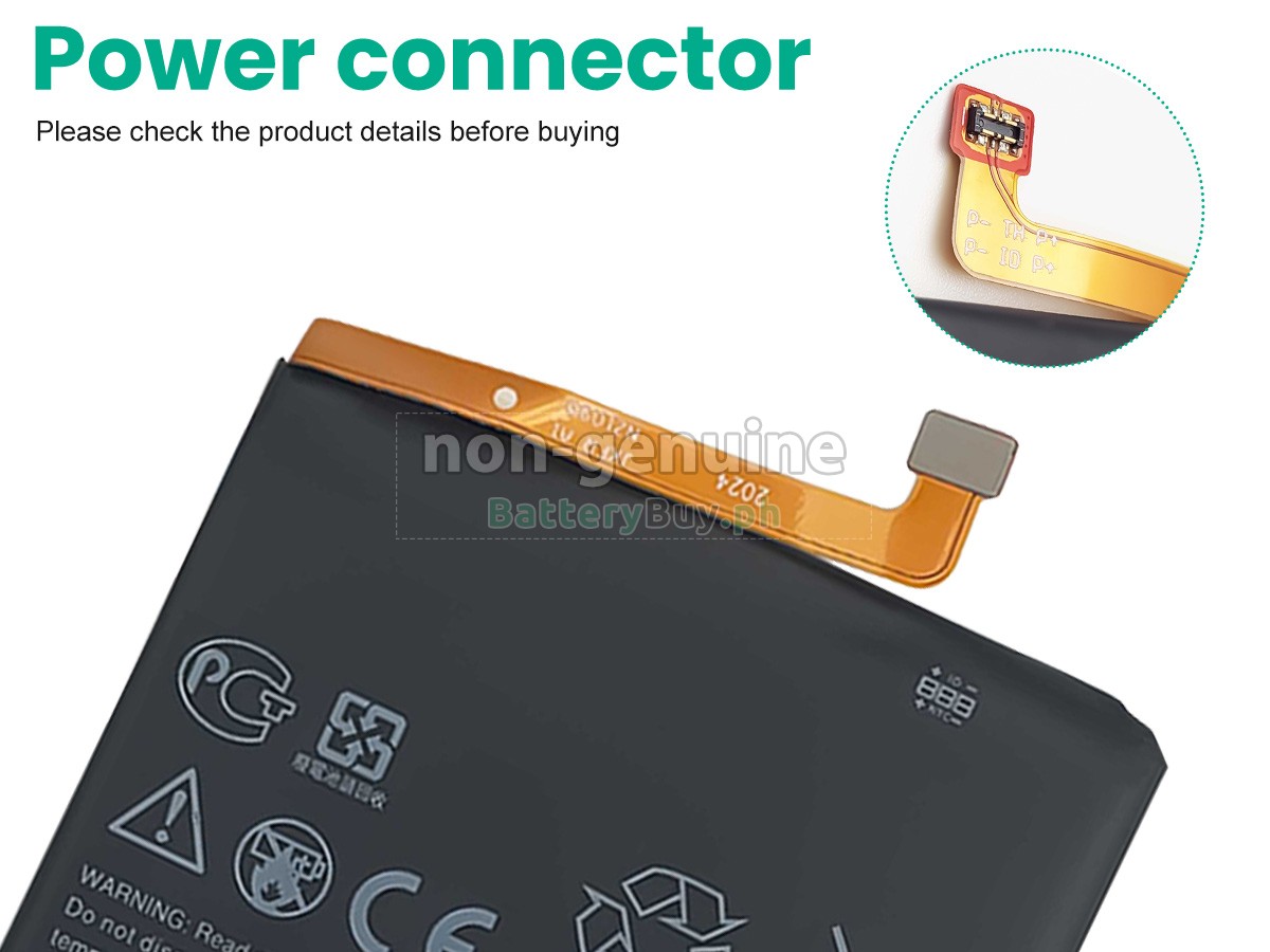 HTC D12 GENERAL MOTORS Replacement Battery