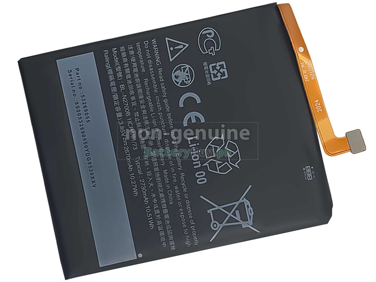 HTC D12 GENERAL MOTORS Replacement Battery