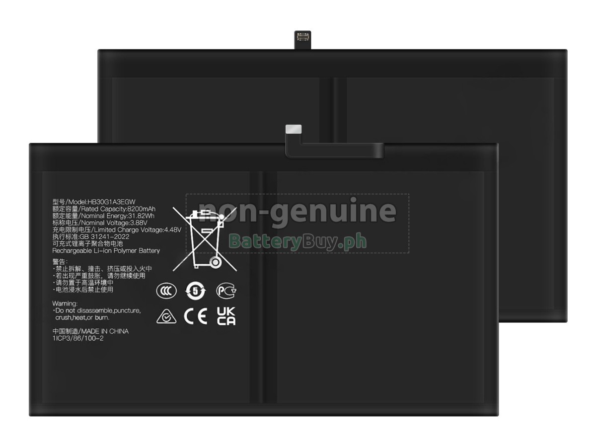 Huawei HONOR PAD X9 NDL-W09 Replacement Battery