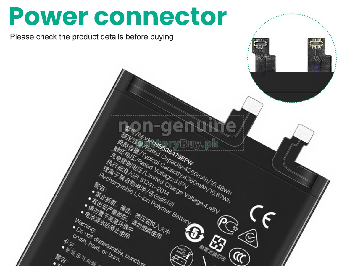 Huawei P50 PRO Replacement Battery