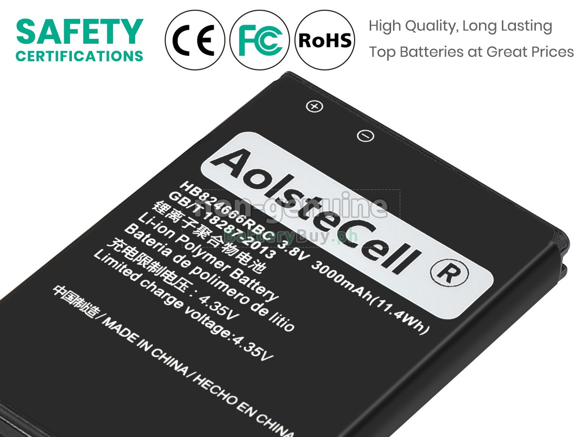 Huawei HB824666RBC Replacement Battery