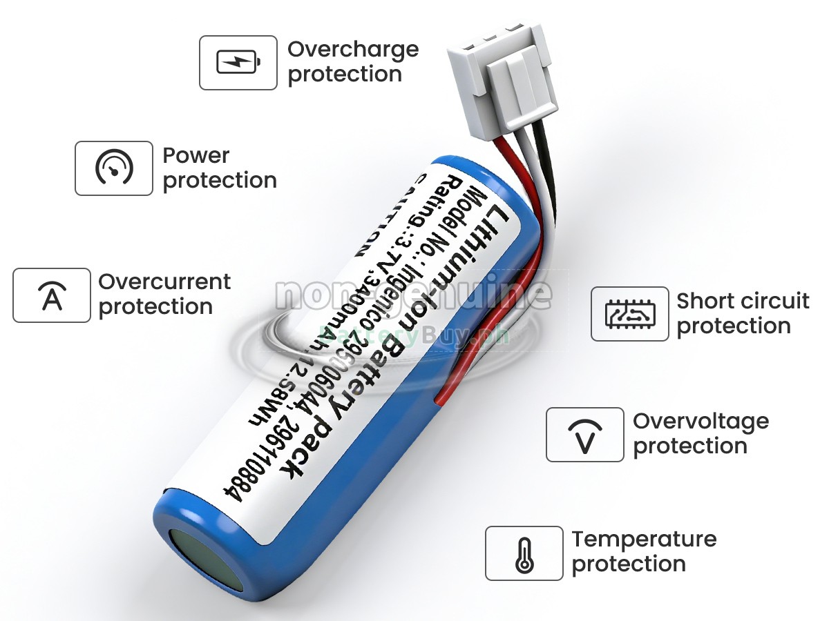 Ingenico 295006044 Replacement Battery