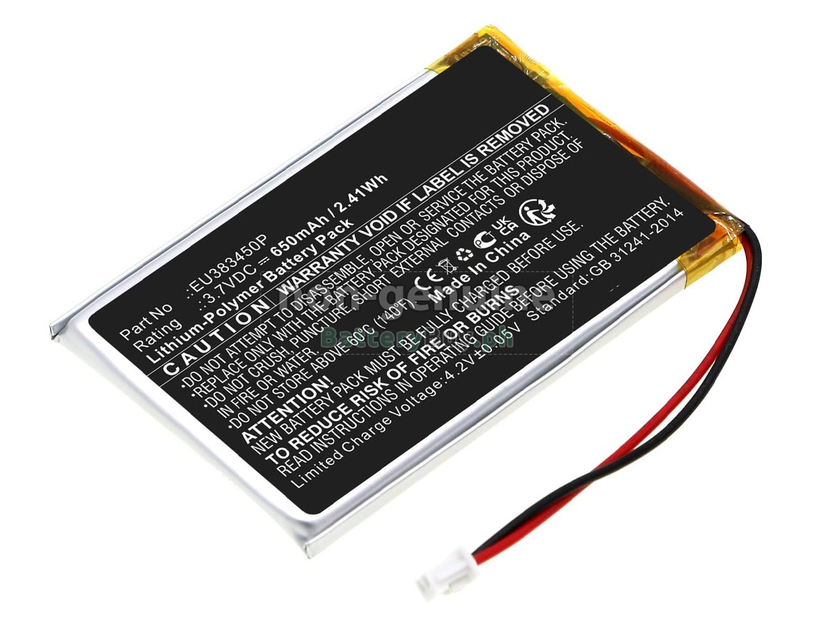 Ingenico EU383450P Replacement Battery